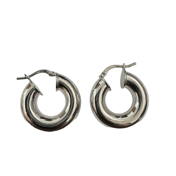 Chunky small hoops - Picture 1 of 8